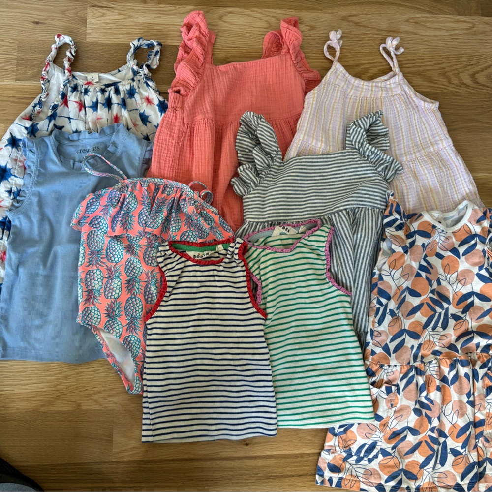Bundle of Summer girls clothing - fits 3T- 4T